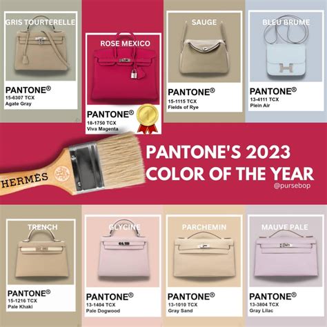 hermes color chart 2023.